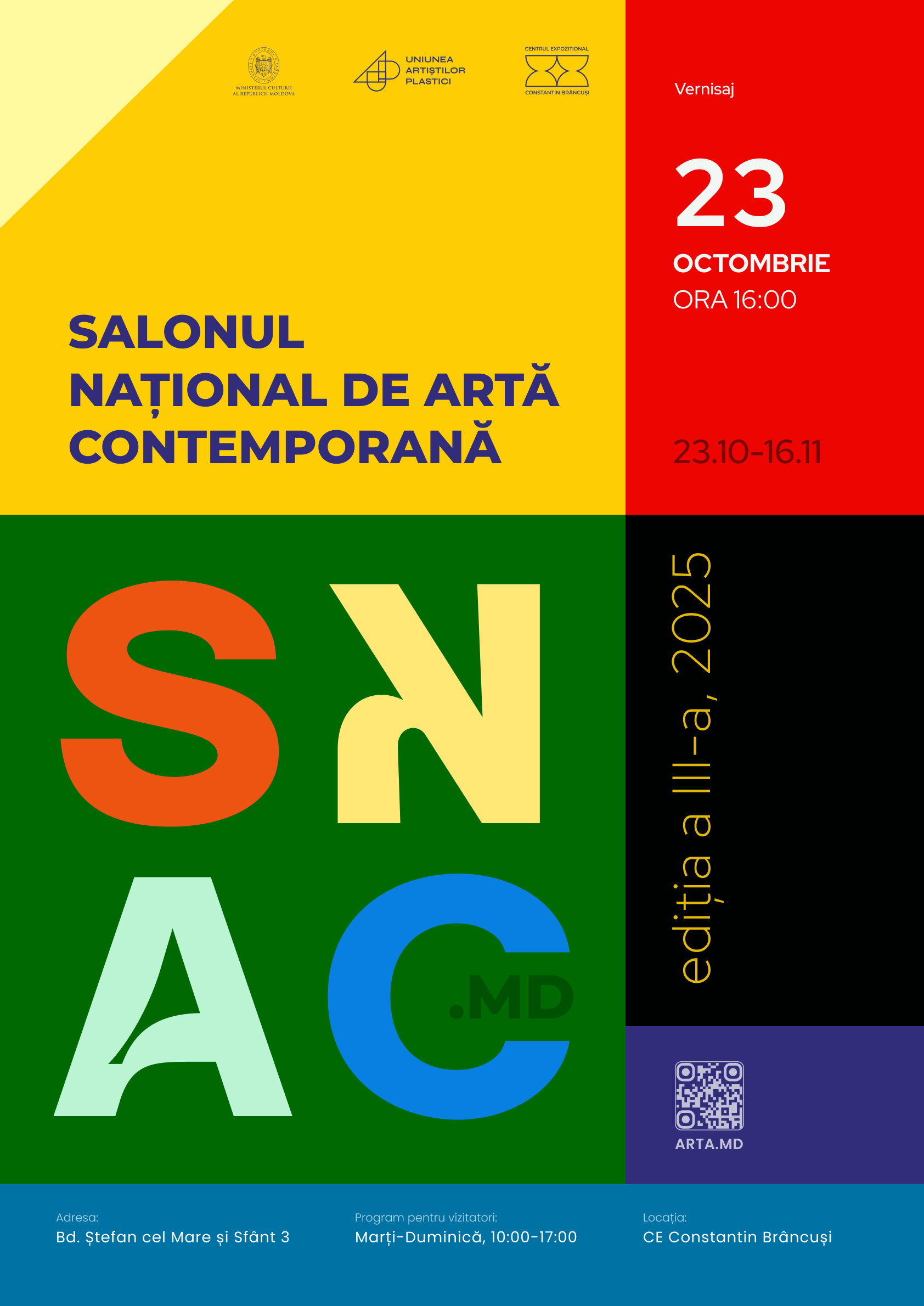 Salonul Național de Artă Contemporană, ediția a III-a, 2025